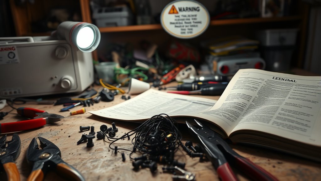 follow manufacturer safety guidelines