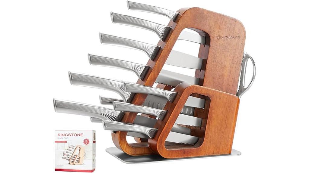 four piece kitchen knife set