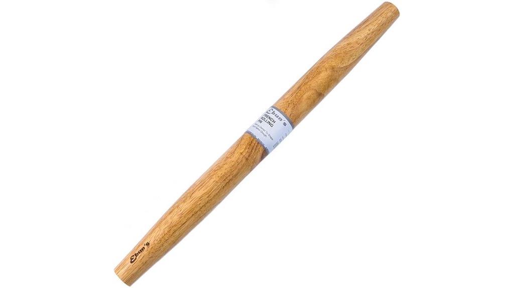 french 18 inch wooden roller