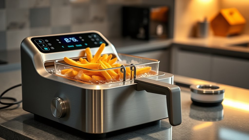 fryer size and features