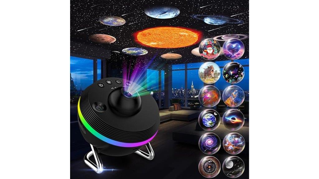 galaxy light star projector