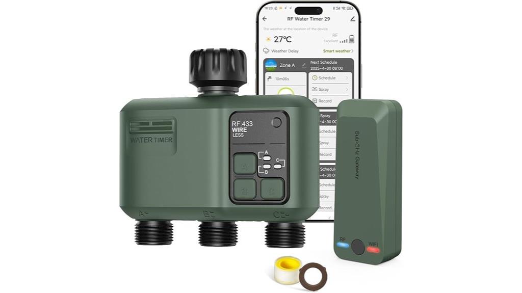 garden hose sprinkler controller