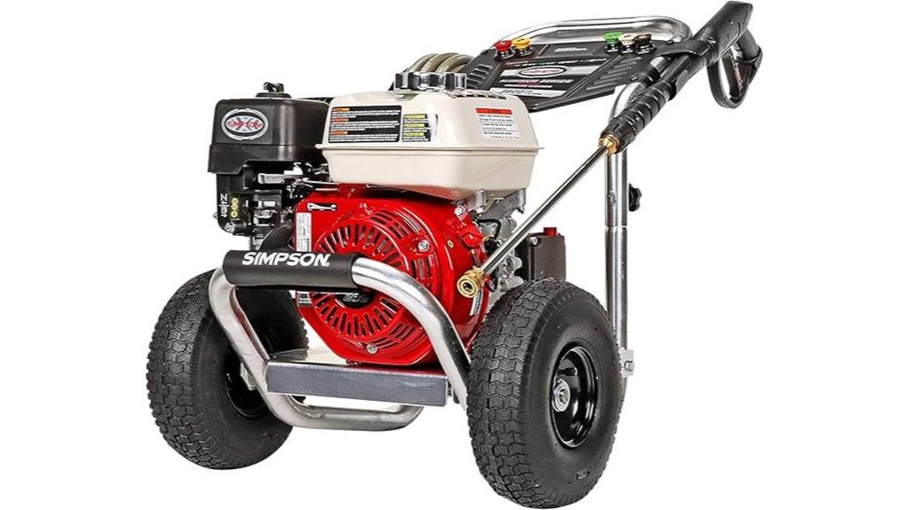 gas powered pressure washer