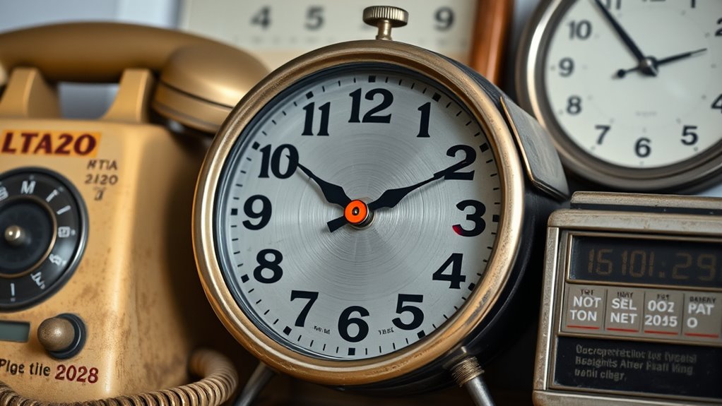 gear driven timing mechanism