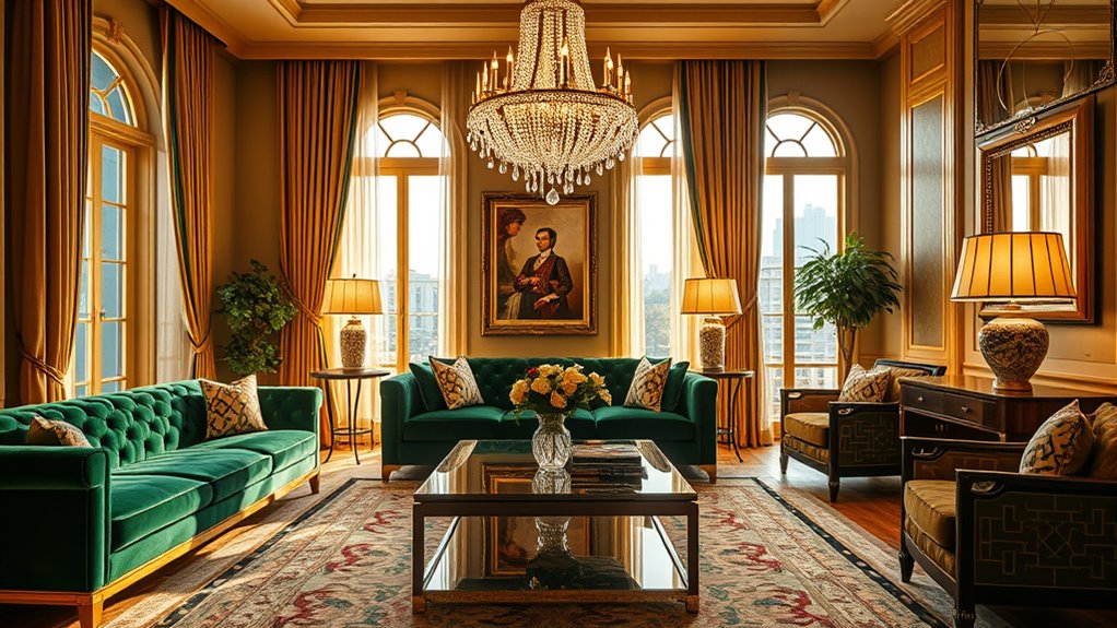 glamorous vintage luxury decor