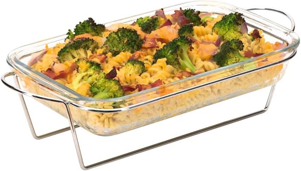 glass casserole dish borosilicate
