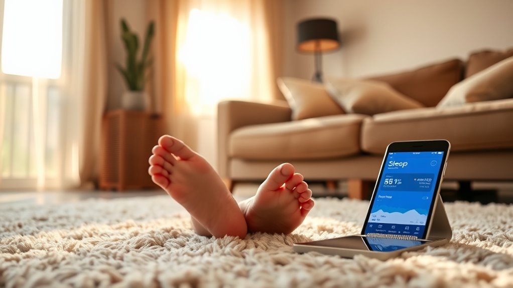 grounding enhances sleep quality