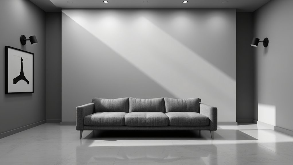 harmonious expansive monochrome design
