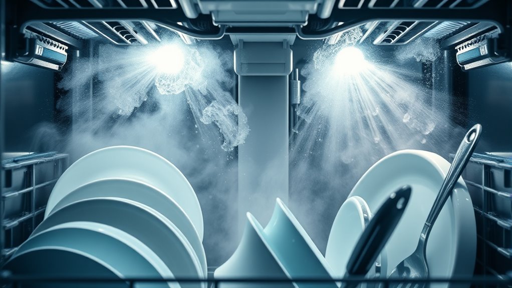 heat enhances dishwasher cleaning