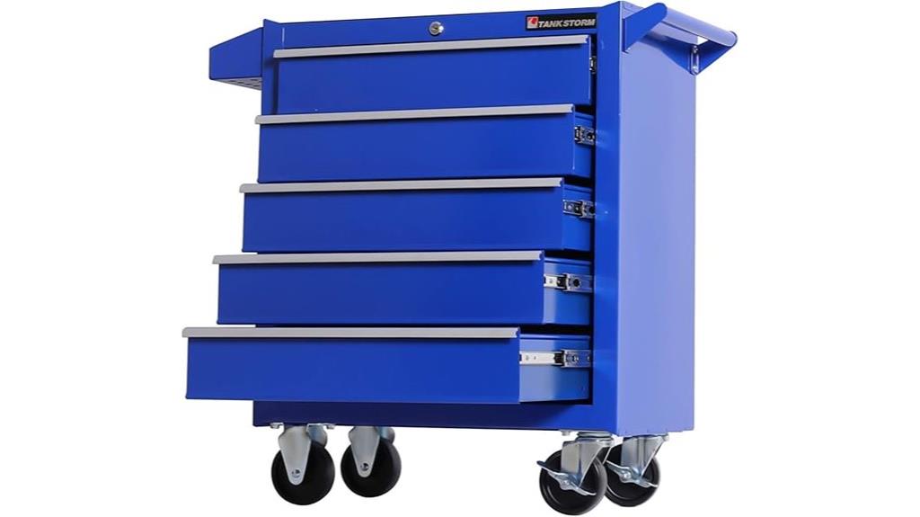 heavy duty steel rolling toolbox