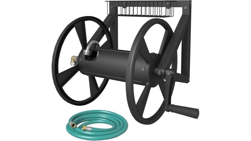 heavy duty wall hose reel