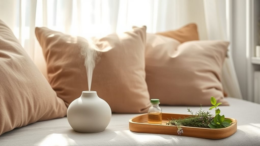 herbal scents promote relaxation