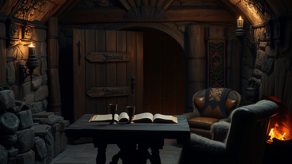 hidden rooms and secret passages