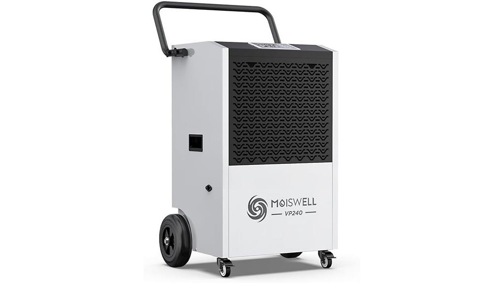 high capacity dehumidifier with pump