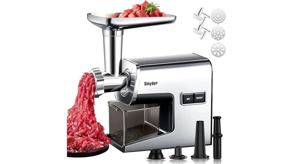 high power stainless steel grinder