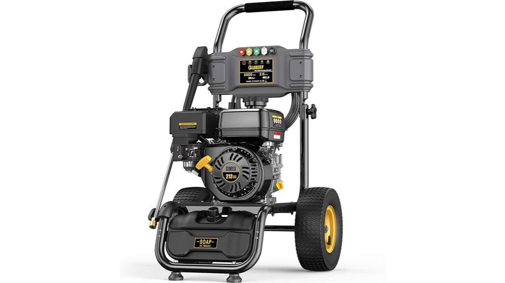 high pressure gas washer
