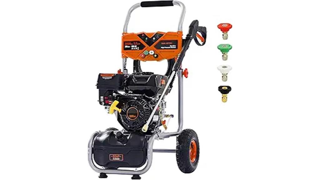 high pressure power washer