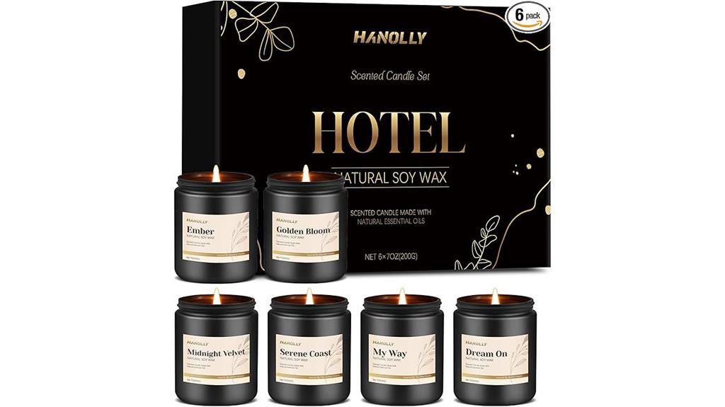 hotel scent candles pack