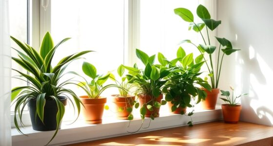 houseplants purify indoor air