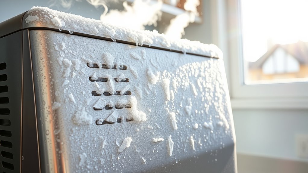 ice maker cooling failure
