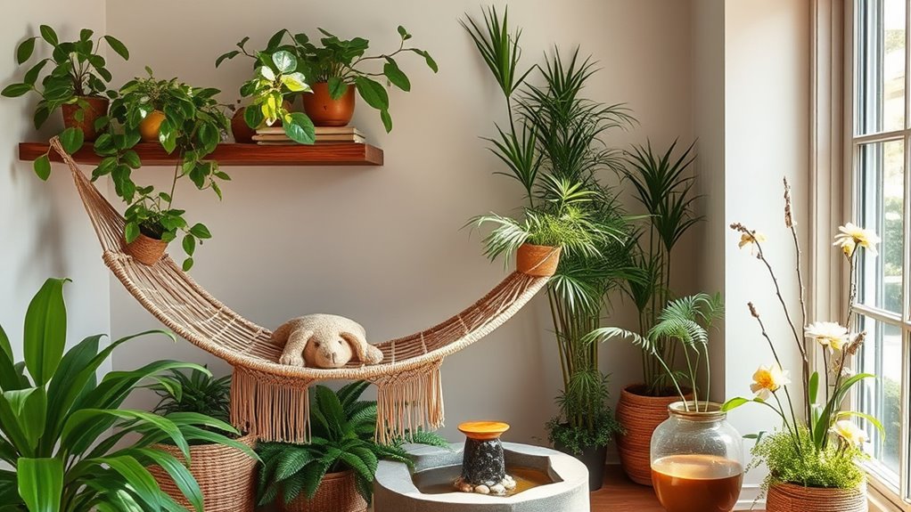 incorporate natural elements indoors