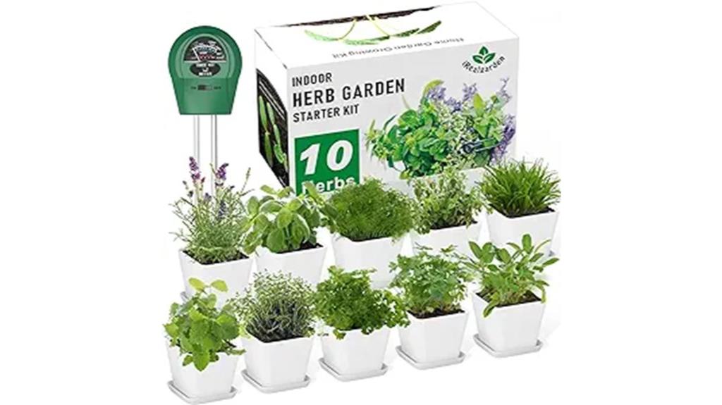 indoor herb growing kit