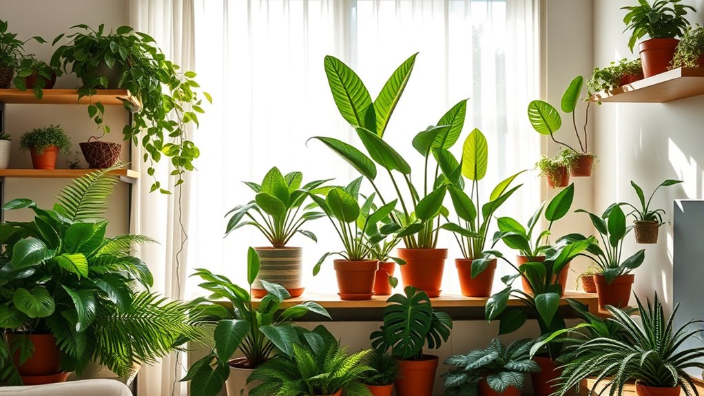 indoor plants boost mental clarity