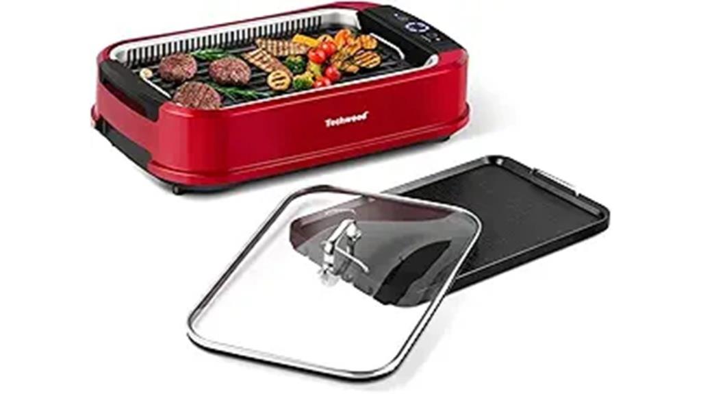 indoor smokeless electric grill