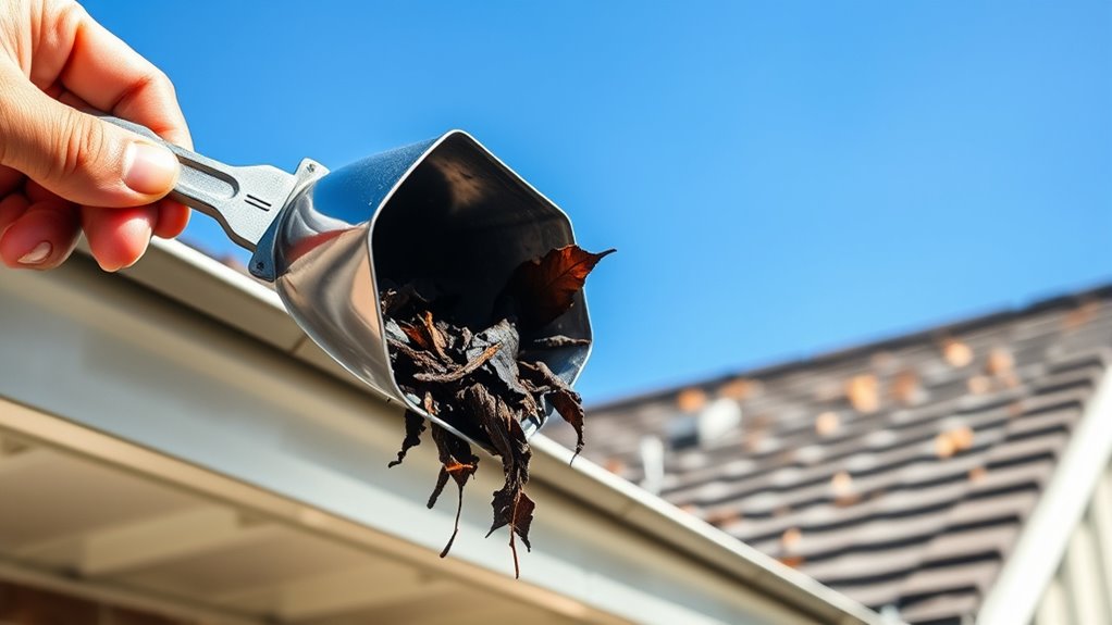 inspect clear and maintain gutters