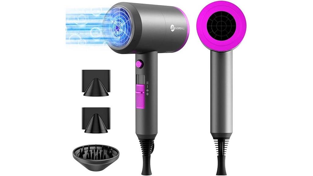 ionic hair dryer attachments