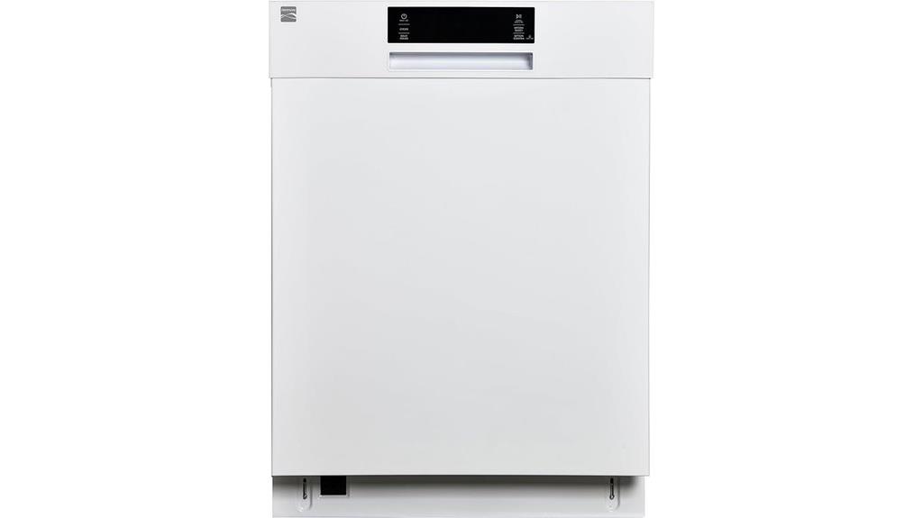 kenmore 24 stainless dishwasher