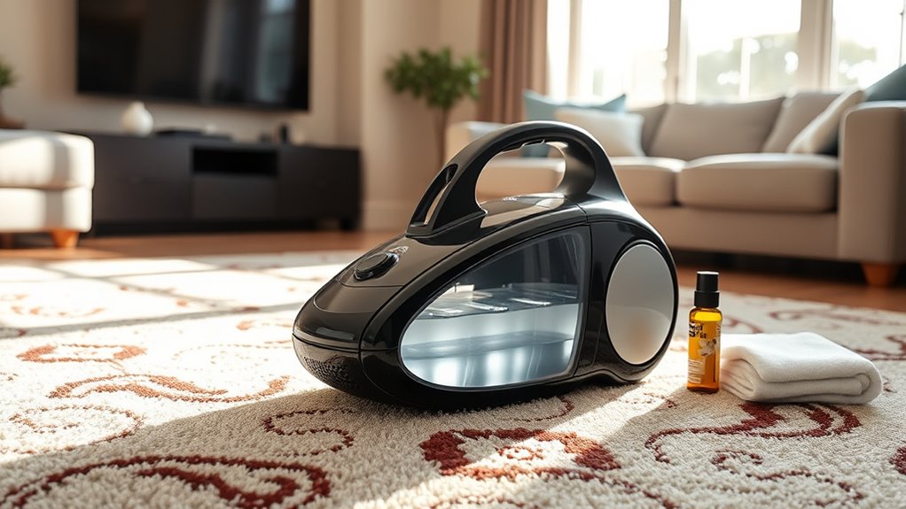 key portable carpet cleaner features
