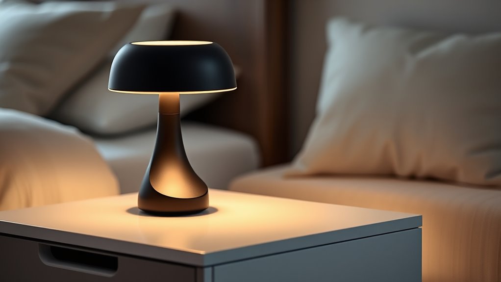 key touch lamp features