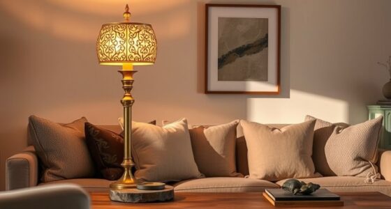 lamp transforms living space