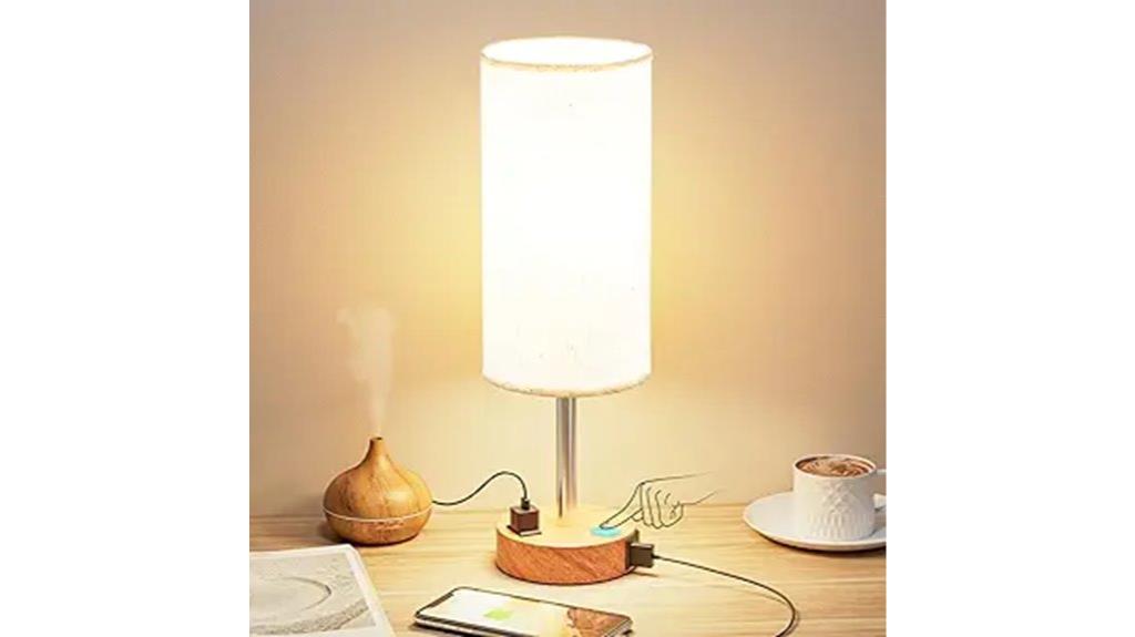 lamp with usb outlets