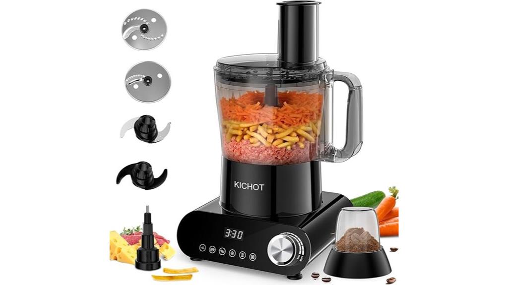 large 12 cup food processor