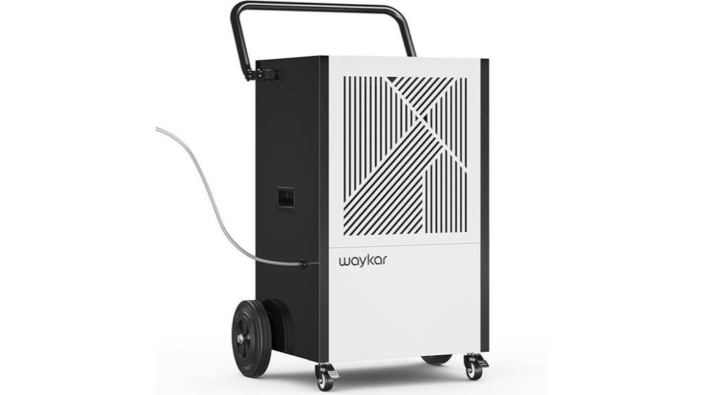 large capacity dehumidifier with pump
