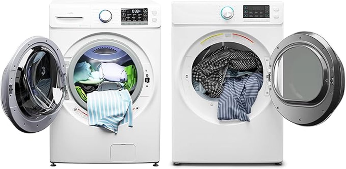 large capacity washer dryer bundle