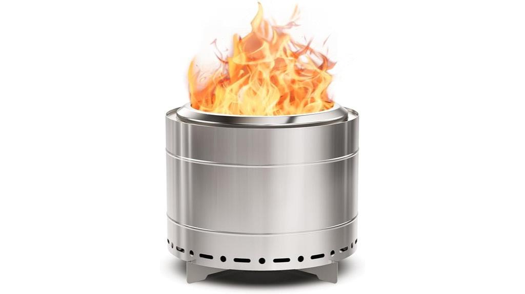 large smokeless fire pit