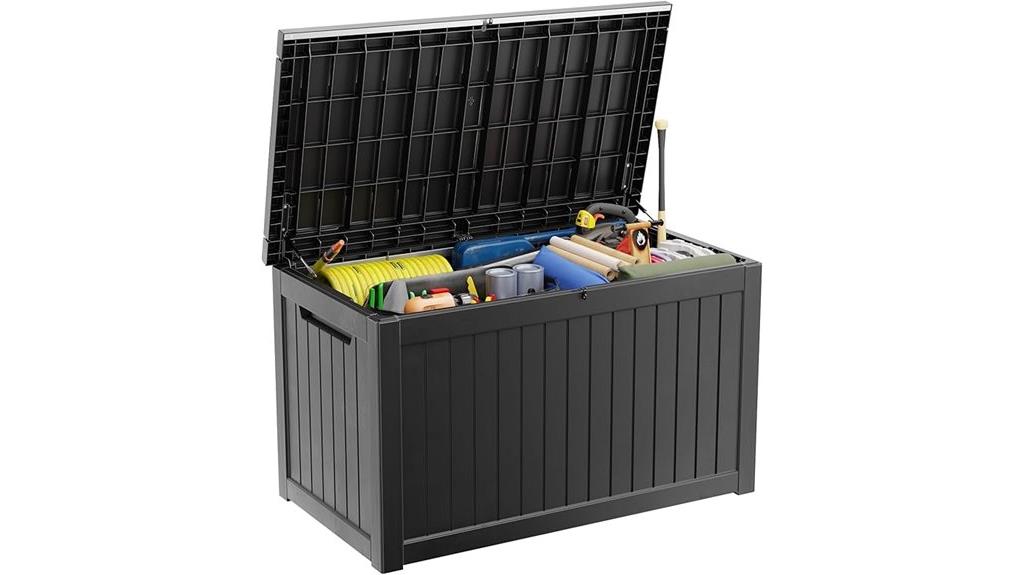 large waterproof deck storage