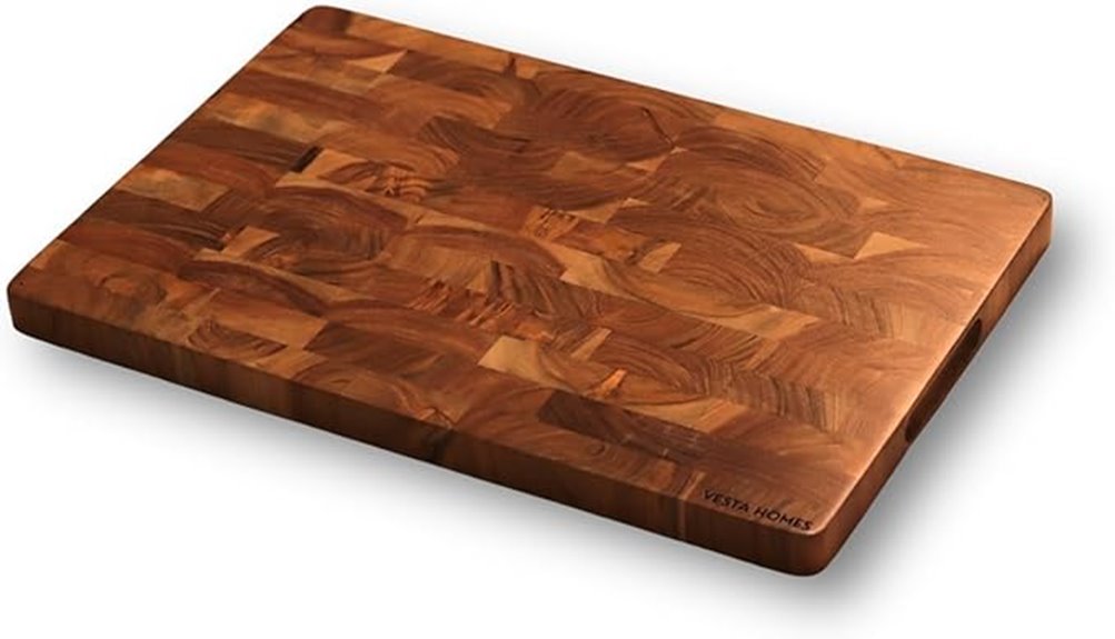 large wooden cutting board