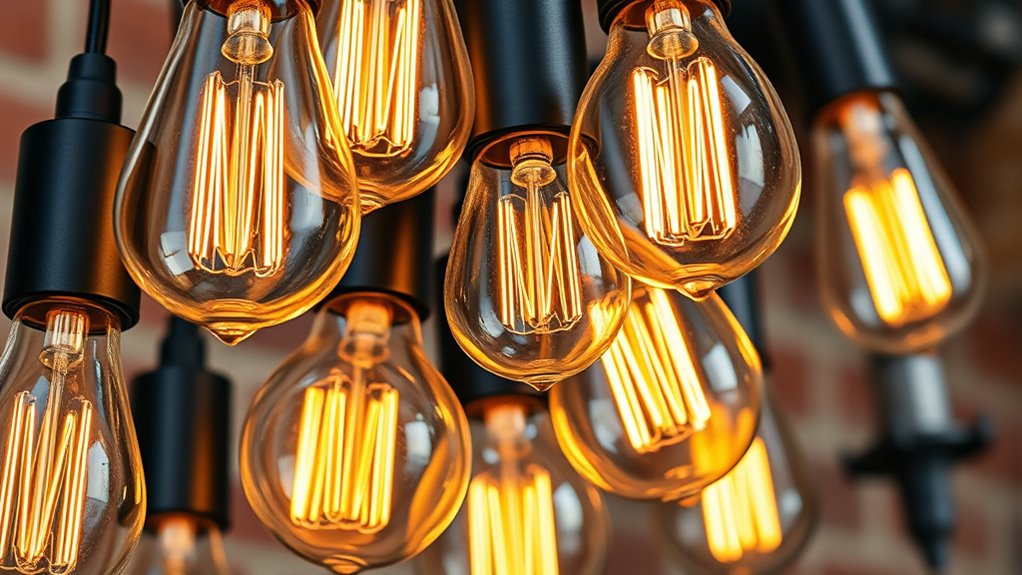 led bulbs mimic vintage style