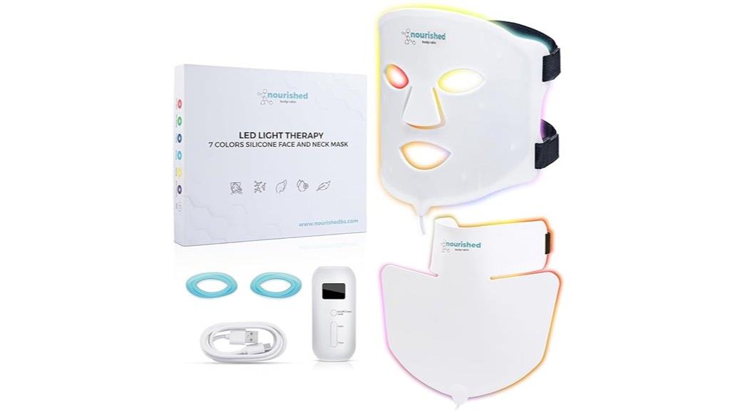 led facial rejuvenation mask