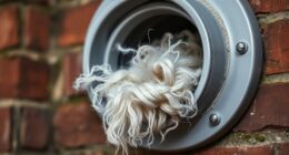 lint buildup causes fire