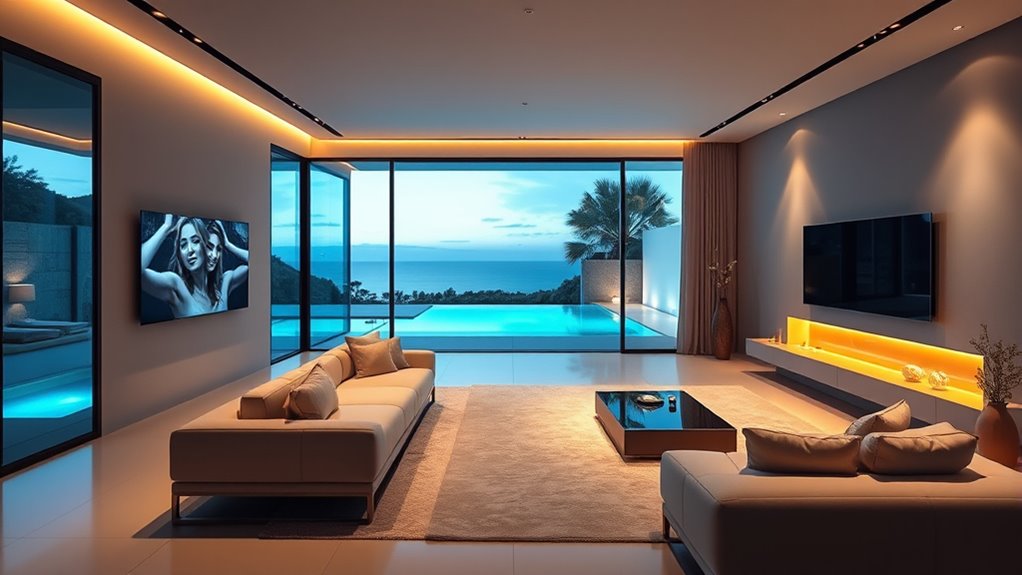 luxury celebrity home technologies