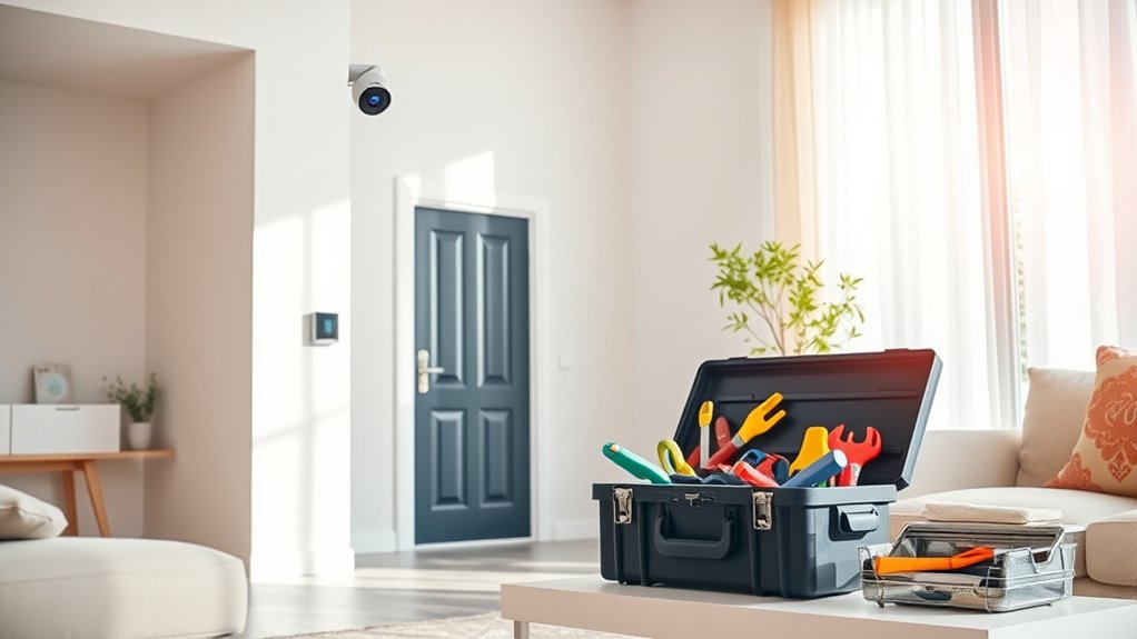 maintain and upgrade security systems