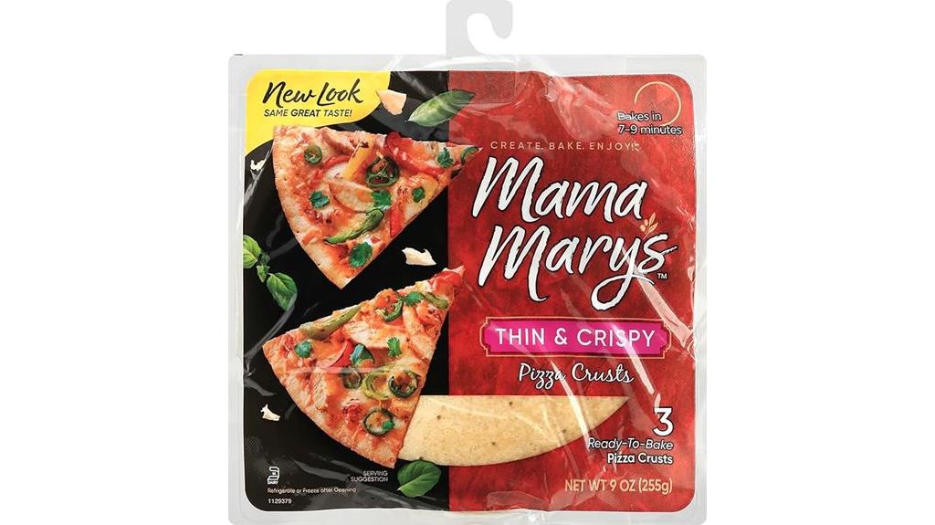 mama mary s thin crispy crusts