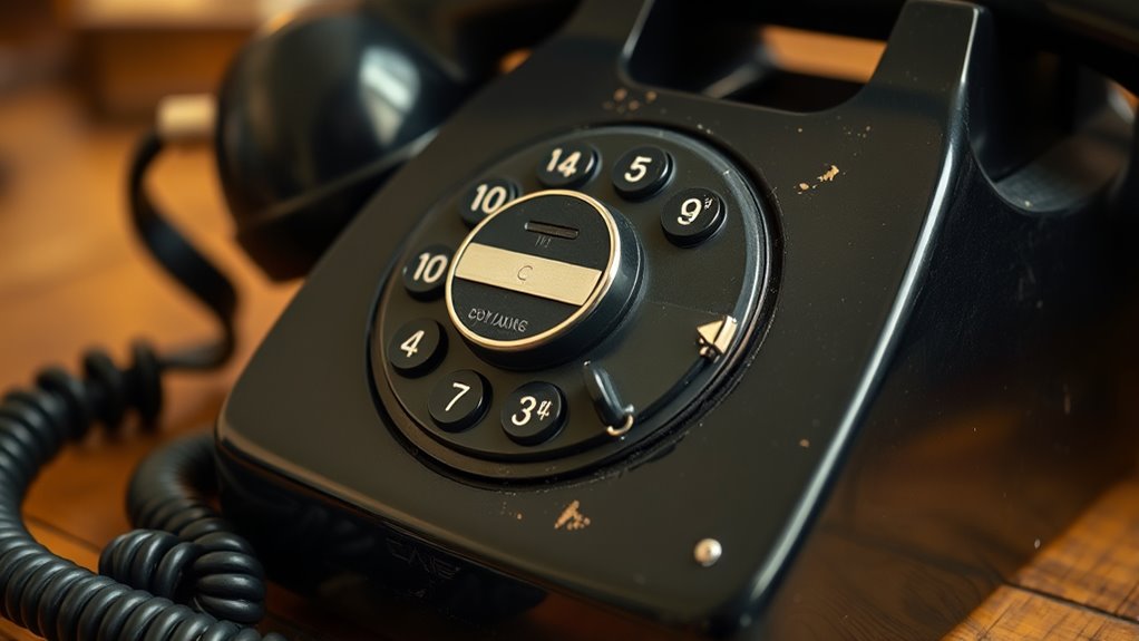 manual rotary dial communication