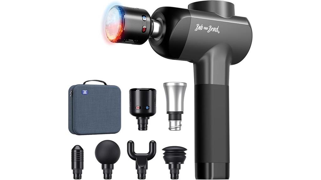 massage gun with therapy