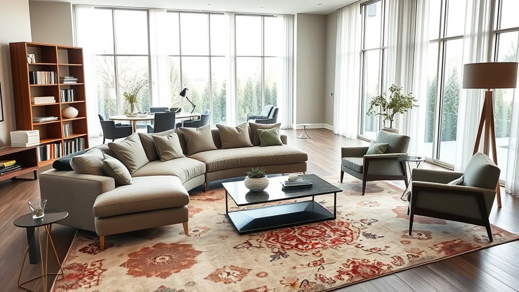 match furniture to space